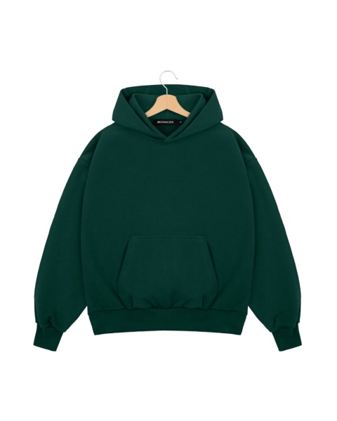 BLUZA BOXY BUTELKOWA ZIELEŃ