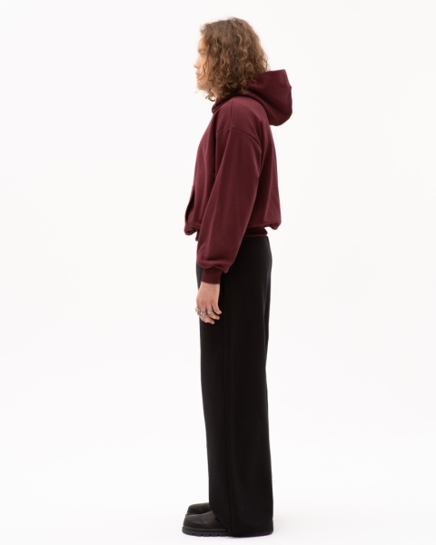 BLUZA BOXY BURGUNDOWA