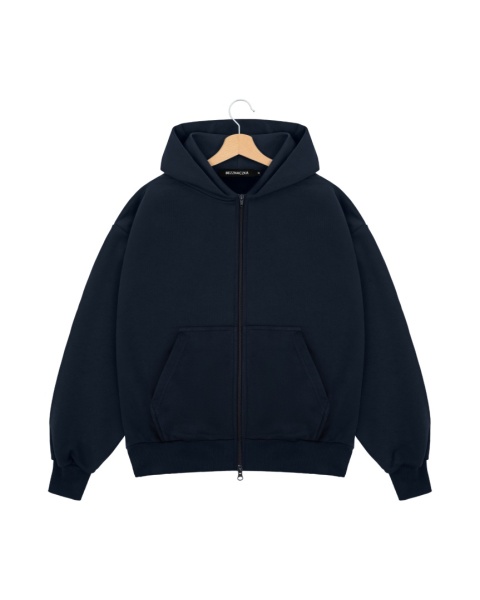 BLUZA BOXY GRANATOWA Z EKSPRESEM