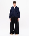 BLUZA BOXY GRANATOWA Z EKSPRESEM