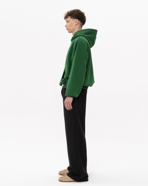 BLUZA BOXY ZIELONY KLASYCZNY BLUZA BOXY ZIELONY KLASYCZNY