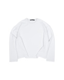 LONGSLEEVE BOXY BIAŁY