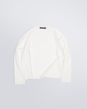 LONGSLEEVE BOXY KREMOWY