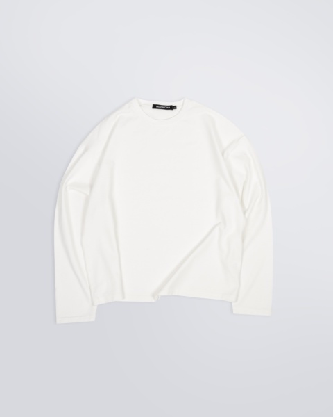 LONGSLEEVE BOXY KREMOWY
